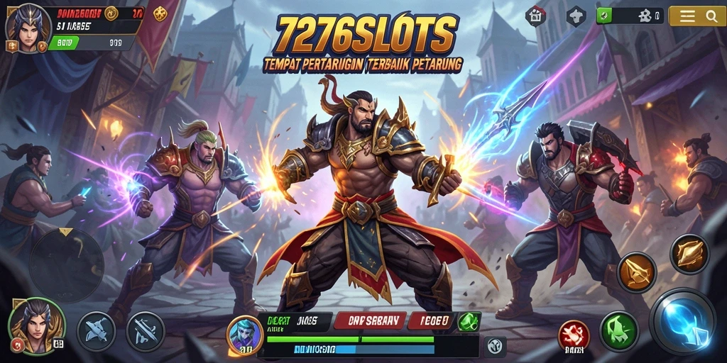 Gameplay Fighting seru dan penuh aksi dalam 7276SLOTS.