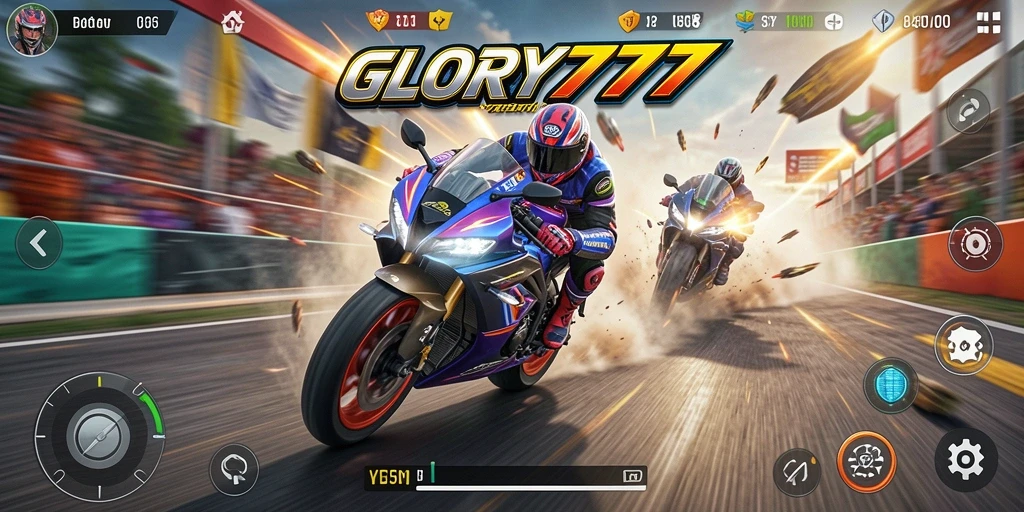 Tampilan menarik dari gameplay GLORY777 yang menegangkan.