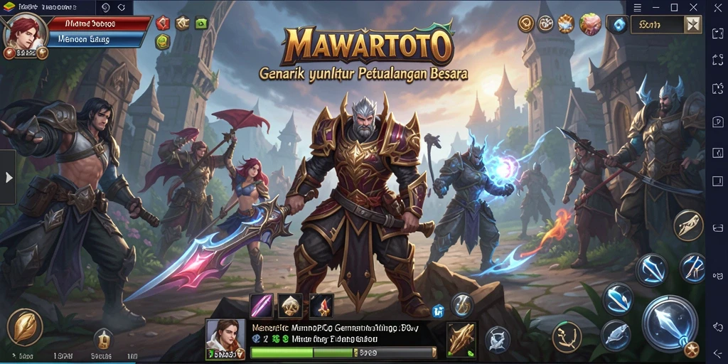 Gameplay seru di dunia fantasi MAWARTOTO dengan berbagai petualangan.