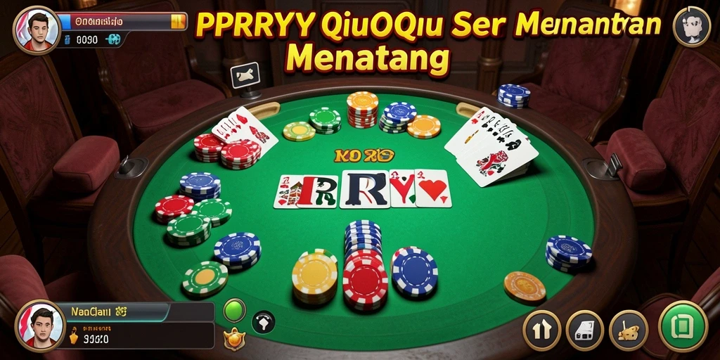 Tampilan gameplay QiuQiu yang dinamis dan seru di PPRRYY.